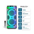 Torre de Sonido Philco TP8500 7500W Bluetooth Luces Usb