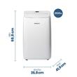 Aire Acondicionado Philco PHP35HC7AN 3500W Frio Calor Portatil