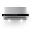 Campana Tst-Cf 350-60 Ibera 60Cm Negro y Acero Vidrio Templado