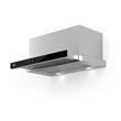 Campana Tst-Cf 350-60 Ibera 60Cm Negro y Acero Vidrio Templado