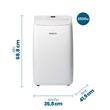 Aire Acondicionado Philco PHP35HC7API/N 3500W Frio Calor Portatil