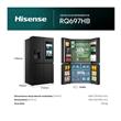Heladera Hisense RQ697HB 640 Litros No Frost Inverter 4 Puertas Dispenser