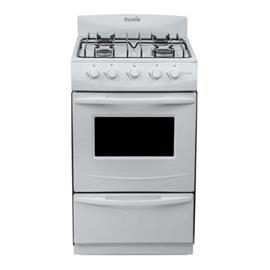 Cocina Escorial Candor G/E 51Cm Blanca Gas Envasado
