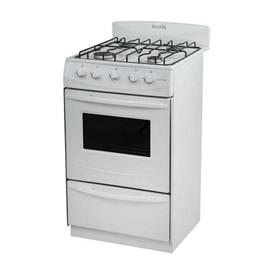 Cocina Escorial Candor G/E 51Cm Blanca Gas Envasado