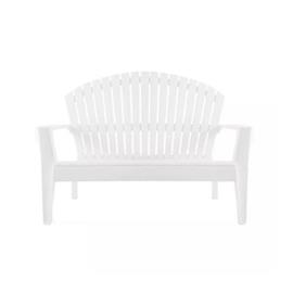 Sillones Exterior Garden Life F780000 Banco De Jardin/Plaza En Una Pieza Monob