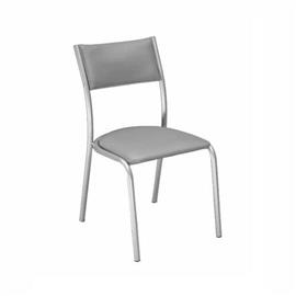 Silla Dakot 1301000A B Carolina Rt Alumi Cuerina Beige