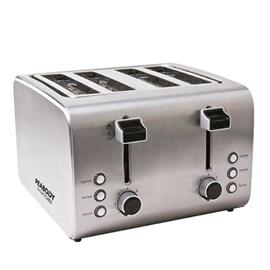 Tostadora Peabody PE-T8520 1600W Eléctrica Acero 4 Bahias