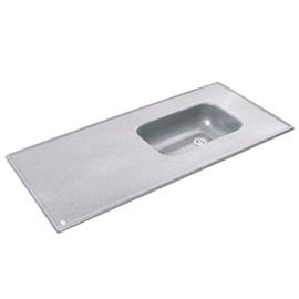Mesada Durafort MM816 Marmol Sintetico 120X53 Gris Clara