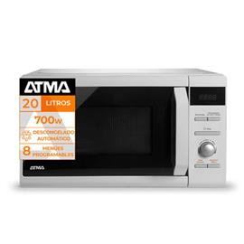 Microondas Atma MD1720N 20 Litros Digital Blanco