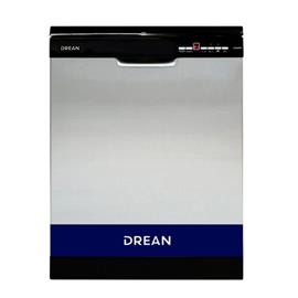 Lavavajilla Drean Dish 15.2 Dtnx 15 Cubiertos Acero con Negro