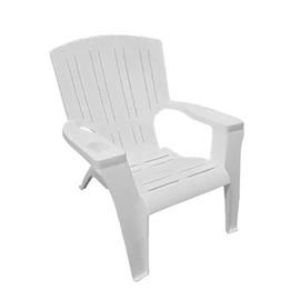 Sillones Exterior Quality Plastic 40128 Sillon Caribe Blanco