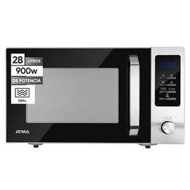 Microondas Atma MD1828GN 28 Litros Con Grill Plata Digital