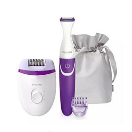 Depiladora Philips BRP505/00 Set Satinelle Essential + Bikini Trimmer 110-220
