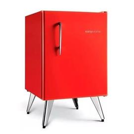Heladera Kanji Home KNJ-48RVR Roja Vintage 48 Litros Minibar Ciclica