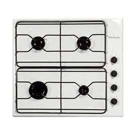 Anafe Singer FLOR 6736B 59cM A Gas Blanco Rejilla Alambre
