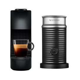 Cafetera Nespresso A3KC30-AR-BKNE2 Essenza Mini Black + Aeroccino