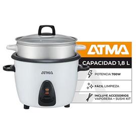 Olla Atma SUMB21N/12N Eléctrica Vaporera y Arrocera