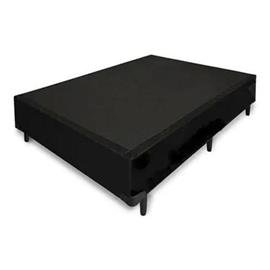 Sommier  1 Plaza Coopeflex 190X0.80 Con Cuerina Negro
