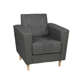Sillon Adm Amoblamientos 200172 Chenille 1 Cuerpo Piedra