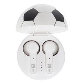 Auricular Eurosound ES-FB1804-WB Futbol Bluetooth In Ear Negro y Blanco