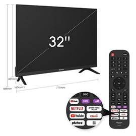 Televisor Smart Hisense 32A42H 32" Led Hd