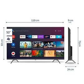 Televisor Smart Bgh B5022US6A 50" Led Uhd 4K Android