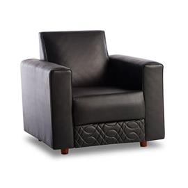 Sillon Adm Amoblamientos 200101 Ecocuero 1 Cuerpo Negro