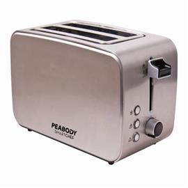 Tostadora Peabody PE-T8127 1000W Eléctrica 2 Bahias 7 Posiciones