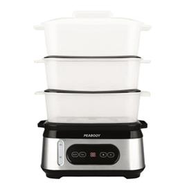 Vaporiera Peabody PE-ST1000IX Digital 1000W Inoxidable