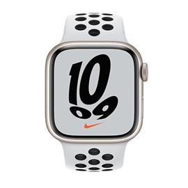 Smartwatch Apple MKN33LE/A Nike Serie 7 SportBand 41Mm Starlight Platino Blanco