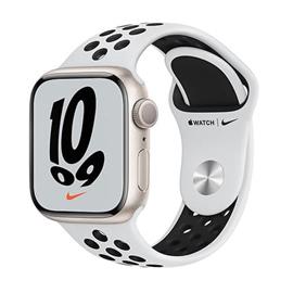Smartwatch Apple MKN33LE/A Nike Serie 7 SportBand 41Mm Starlight Platino Blanco