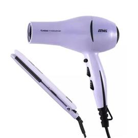 Set Atma CK4020P Secador + Plancha De Pelo Titanium Beauty