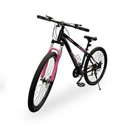 Bicicleta Randers BKE-2129-SR R29 21 Velocidades Aluminio Negro con Rosa