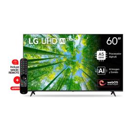 Televisor Smart LG 60UQ8050PSB 60? Led Uhd 4K Thin-Q Magic Remote