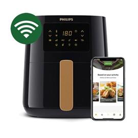 Freidora Philips HD9255/80 Sin Aceite 4.1 Litros 1400W Digital Negra