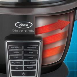 Olla Oster RC8030B Arrocera 2.2 Litros 10 En 1 12 Tazas Bioceramic