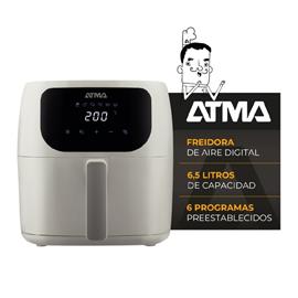 Freidora Atma FR60ARWP Sin Aceite 6.5 Litros 1300W Digital Blanca