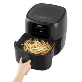 Freidora Atma FR60ARBP Sin Aceite 6.5 Litros 1300W Digital Negra