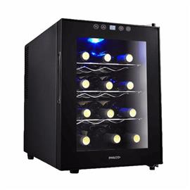Cava Philco PHCAV012N 12 Botellas Negra Con Compresor