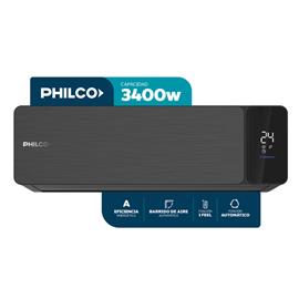 Aire Acondicionado Philco PHBKS34HA6AN 3400W Frio Calor Split Black