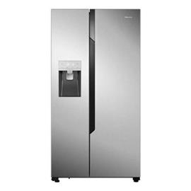 Heladera Hisense RC-70WS Acero 531 Litros No Frost Side By Side Inverter