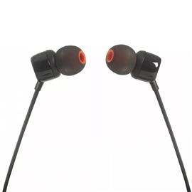 Auricular JBL JBLT110BLK In Ear Con Microfono 1.2Mt Negro