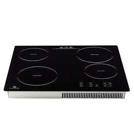 Anafe Kanji Home KJB-EH4GL001 Electrico Vitroceramico Negro