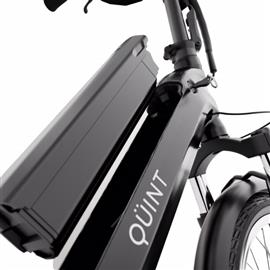 Bicicleta Quint TMEBKAR0 R20 Electrica Plegable Negro