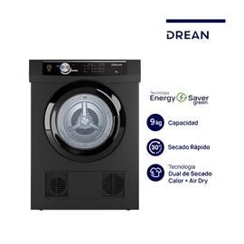 Secarropas Drean SED090VGCLO 9Kg Por Calor Gris