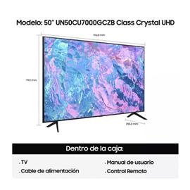 Televisor Smart Samsung UN50CU7000GCZB 50" Led Uhd 4K Serie 7