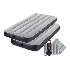 Colchon Inflable Intex 24792/0 22X76X191 Combo + 2 Almohadas y Inflador