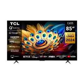 Televisor Smart Tcl L85C655 85" Led Qled Uhd 4K Google Tv-Rv