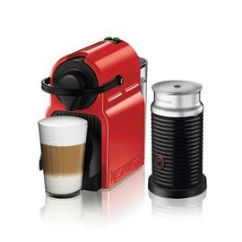 Cafetera Nespresso A3C40-AR-RENE4 -E1 Inissia Red + Aeroccino