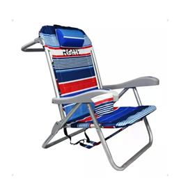 Reposera Rofft RFSC541 Mochila Reclinable 6 Posiciones Aluminio